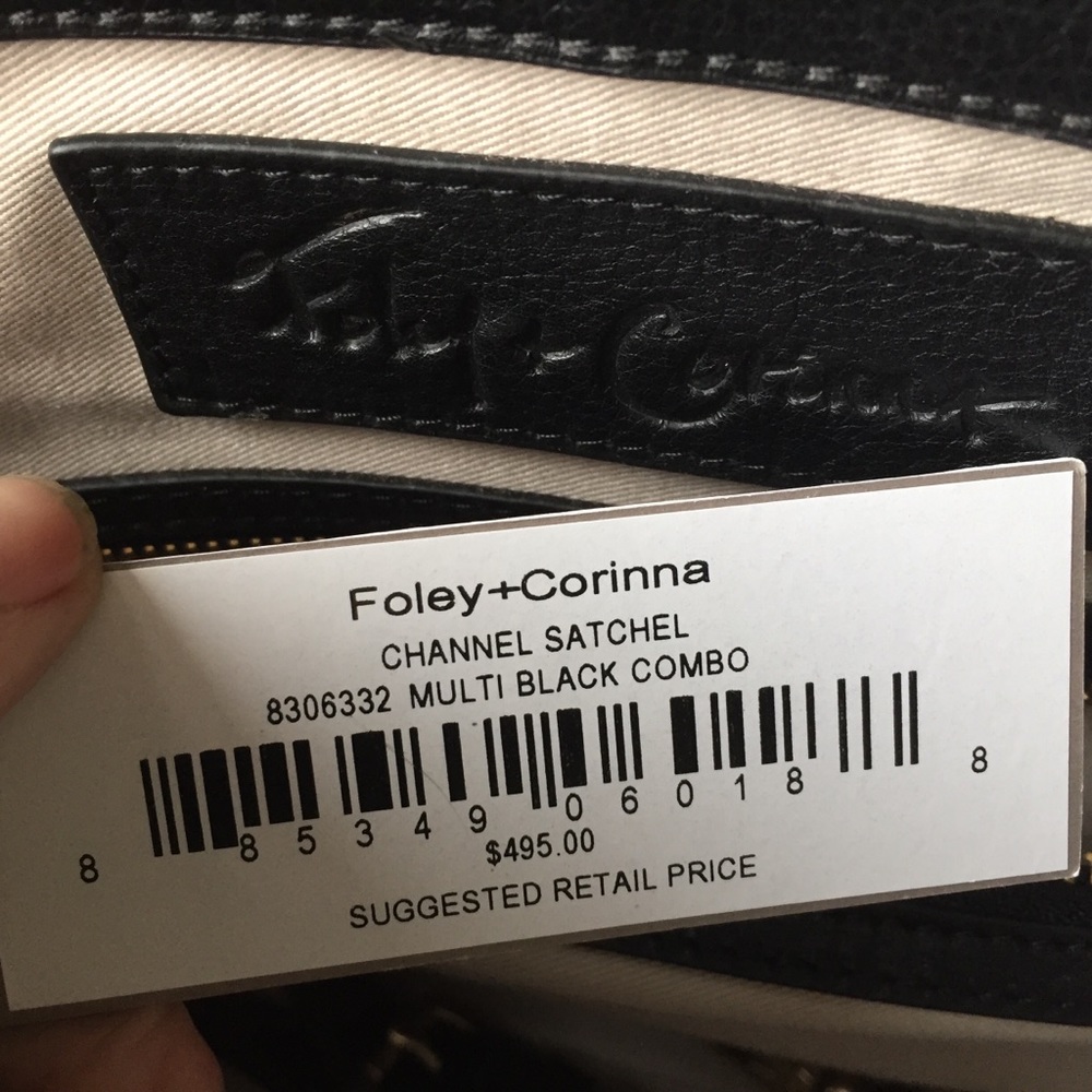 Foley+Corinna Channel Satchel NWT - Picture 8 of 8